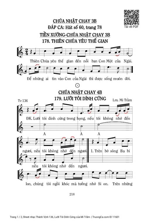 Thánh Vịnh 136, Lưỡi Tôi Dính Cứng