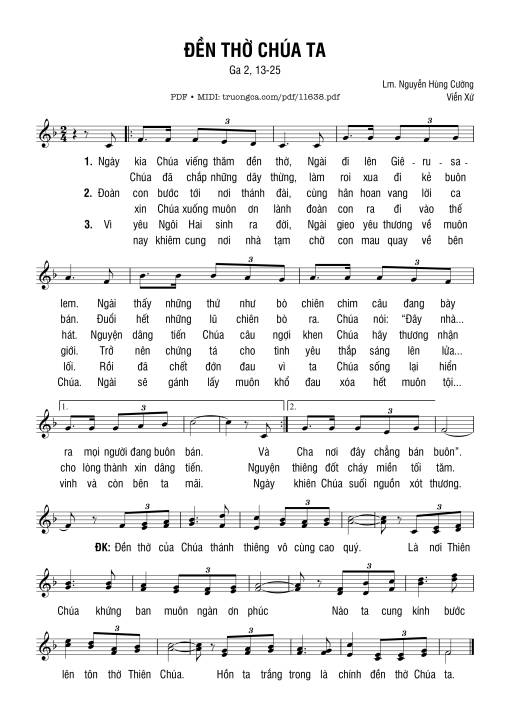 đền Thờ Chúa Ta