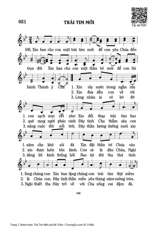 Trái Tim Mới - Mi Trầm