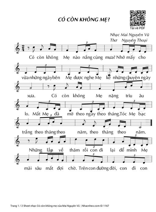 Có còn không mẹ