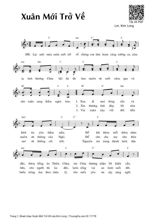 Xuân Mới Trở Về