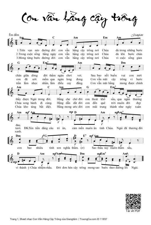 Con Vẫn Hằng Cậy Trông