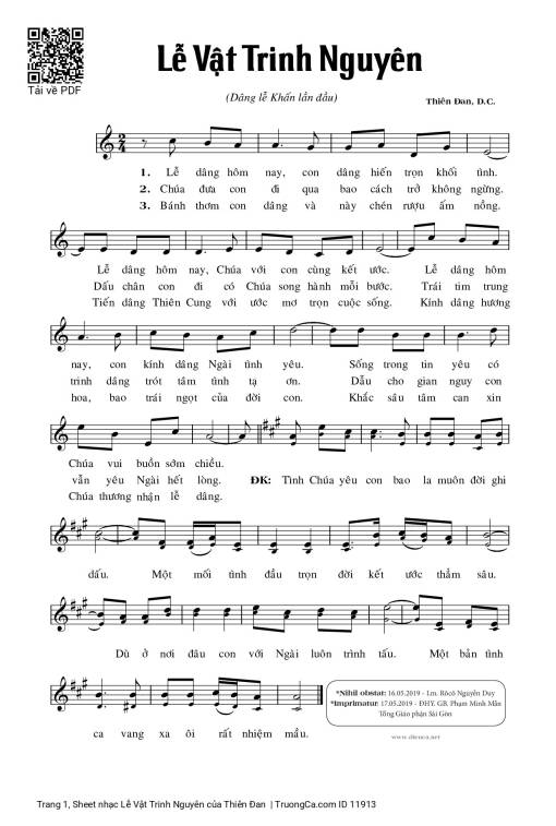 Lễ Vật Trinh Nguyên