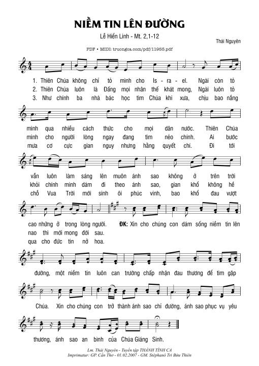 Niềm Tin Lên đường