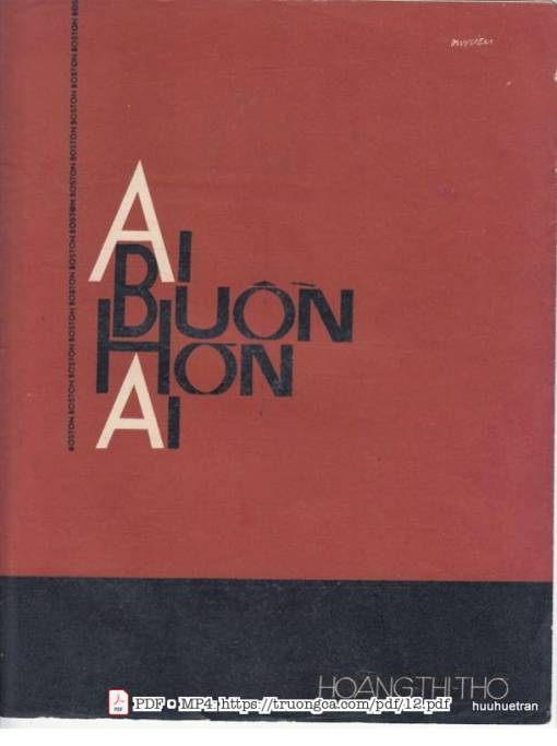 Ai buồn hơn ai - Hoàng Thi Thơ