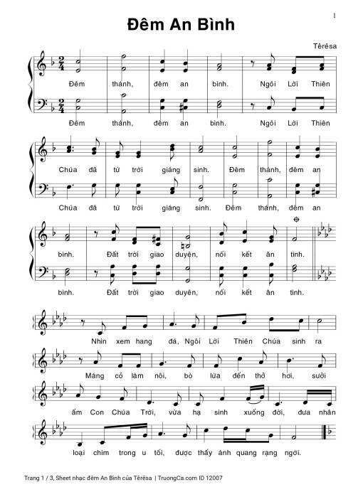 đêm An Bình - Têrêsa