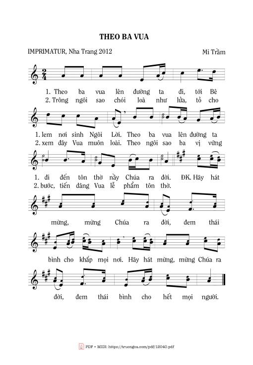 Theo Ba Vua - Mi Trầm