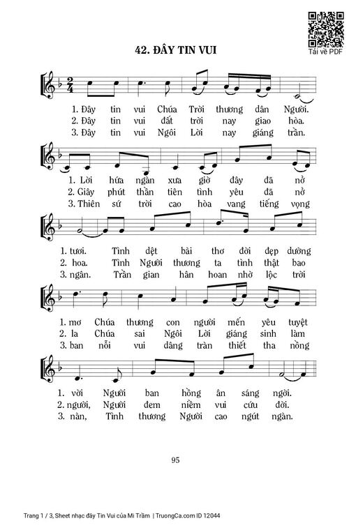 đây Tin Vui - Mi Trầm