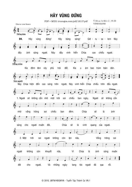 Hãy Vùng đứng - Vinh Hạnh