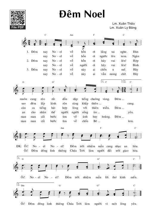 Đêm Noel - Xuân Thảo & Xuân Ly Băng