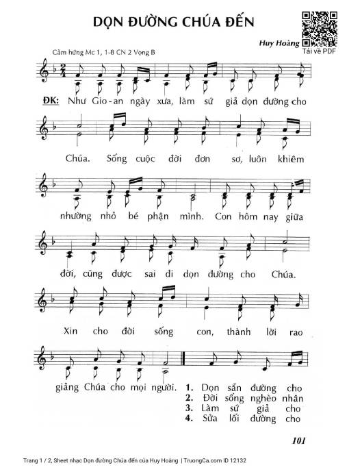 Dọn đường Chúa đến