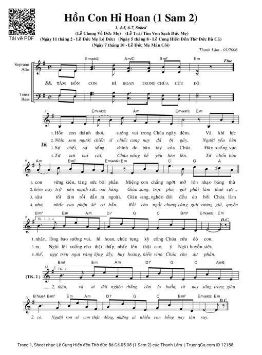 Lễ Cung Hiến đền Thờ đức Bà Cả 05.08 (1 Sam 2)