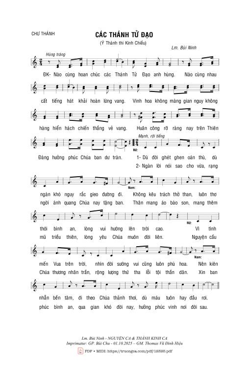 Các Thánh Tử đạo