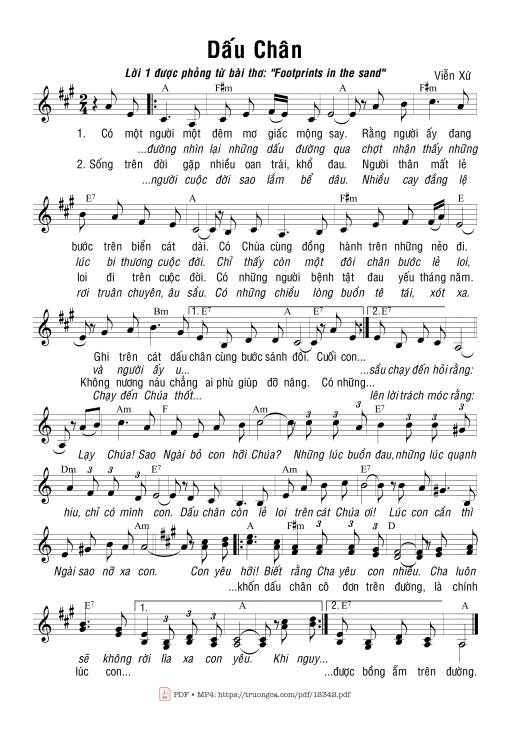 Dấu Chân - Viễn Xứ
