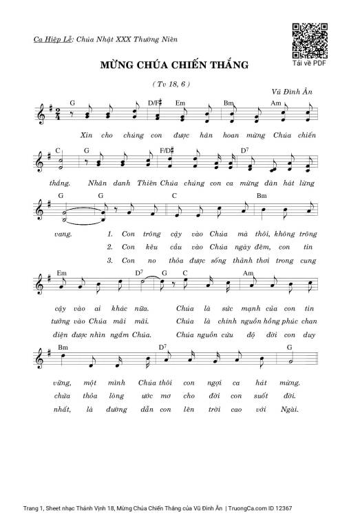 Thánh Vịnh 18, Mừng Chúa Chiến Thắng