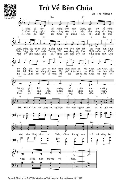 Trở Về Bên Chúa