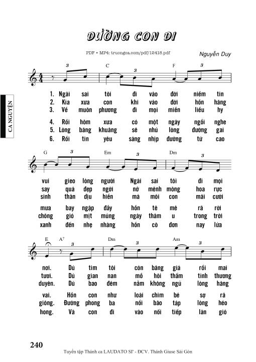 đường Con đi - Nguyễn Duy