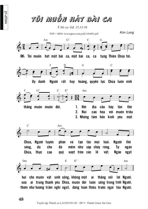 Tôi Muốn Hát Bài Ca