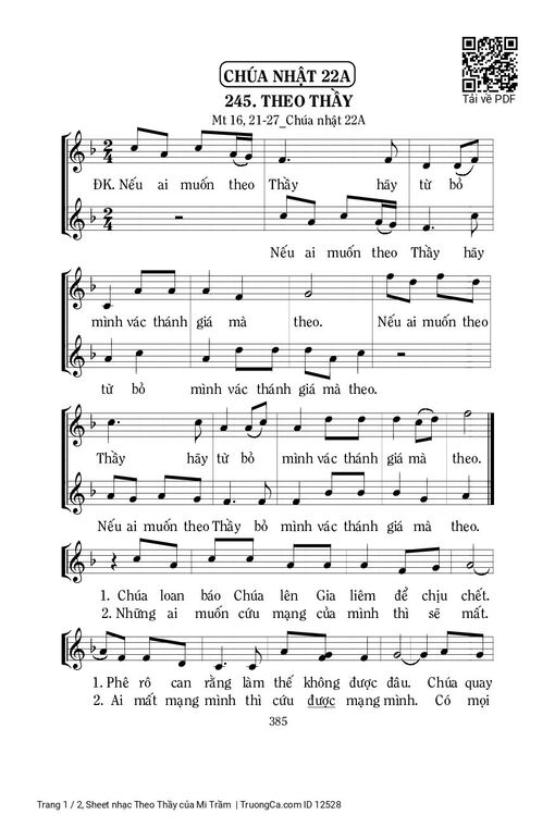 Theo Thầy - Mi Trầm