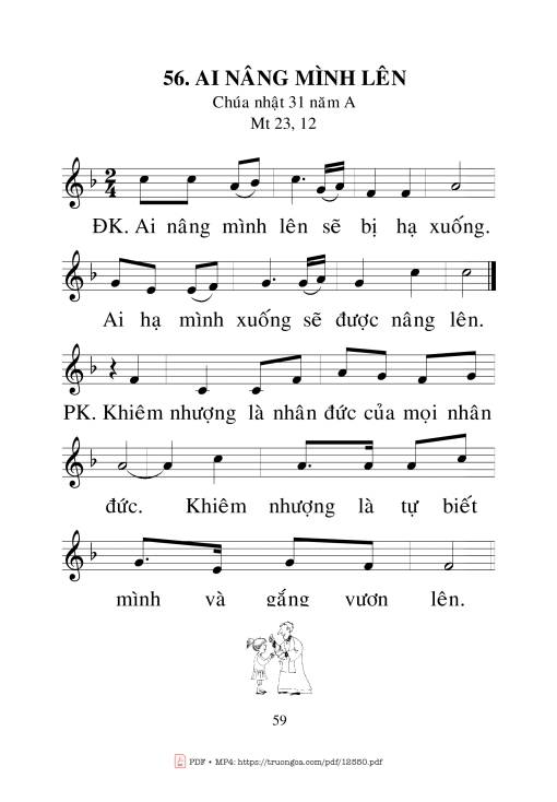 Sheet nhạc PDF bài Ai Nâng Mình Lên