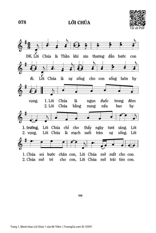 Lời Chúa 1 - Mi Trầm