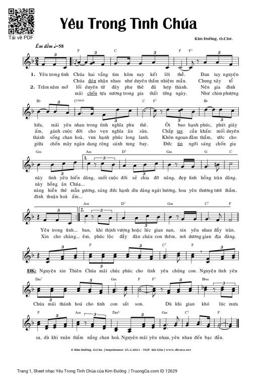 Yêu Trong Tình Chúa