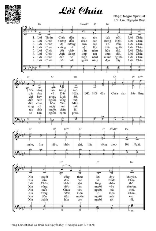 Lời Chúa - Nguyễn Duy