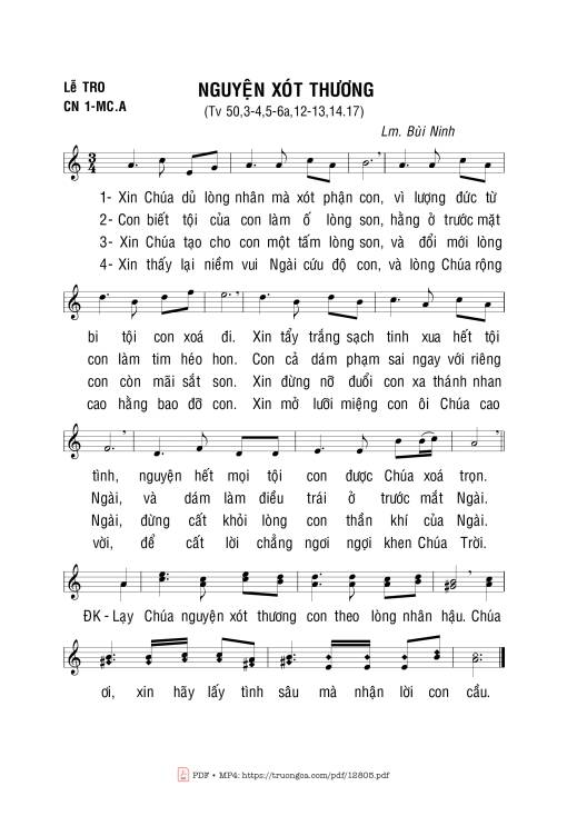 Thánh Vịnh 50, Nguyện Xót Thương