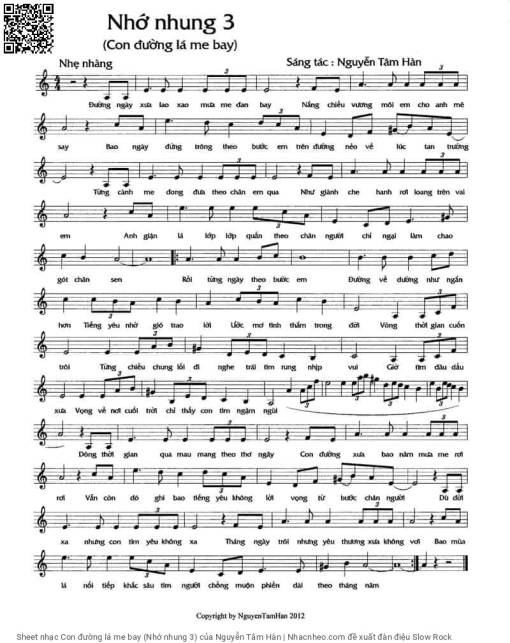 Con đường lá me bay (Nhớ nhung 3)