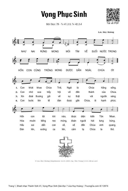 Thánh Vịnh 41, Vọng Phục Sinh (bài đọc 7)