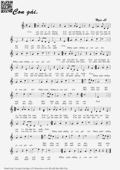 Con gái - Ngọc Lễ