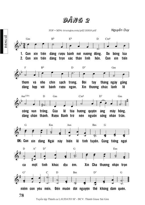 Dâng 2 - Nguyễn Duy