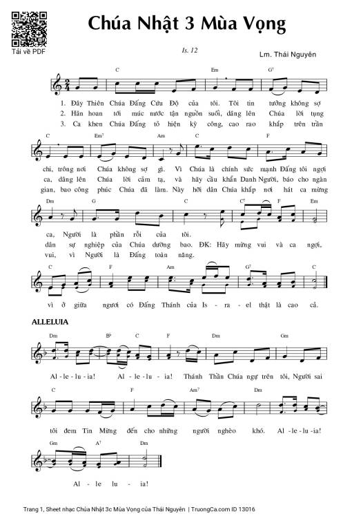 Chúa Nhật 3c Mùa Vọng