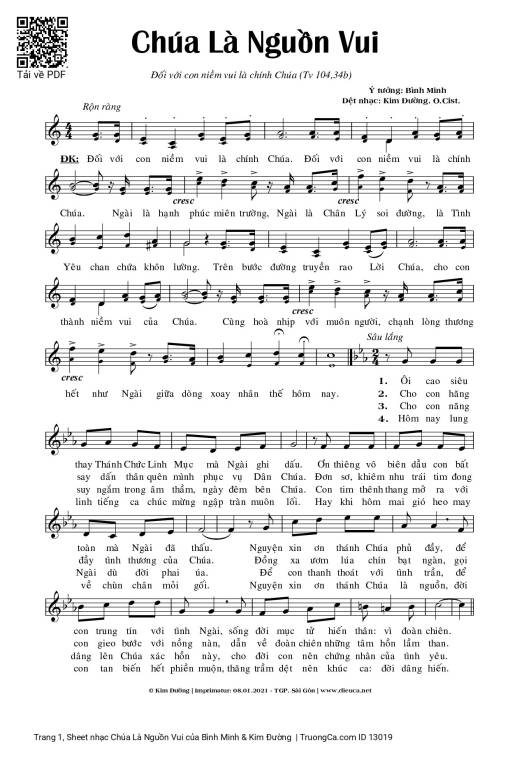 Chúa Là Nguồn Vui