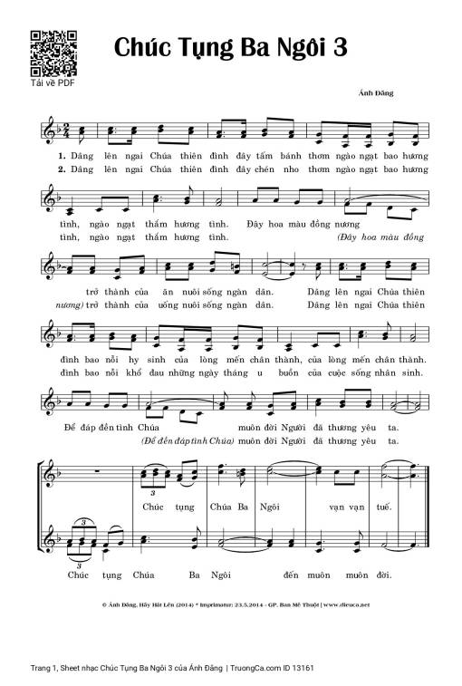 Chúc Tụng Ba Ngôi 3