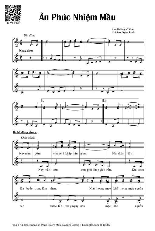 ân Phúc Nhiệm Mầu