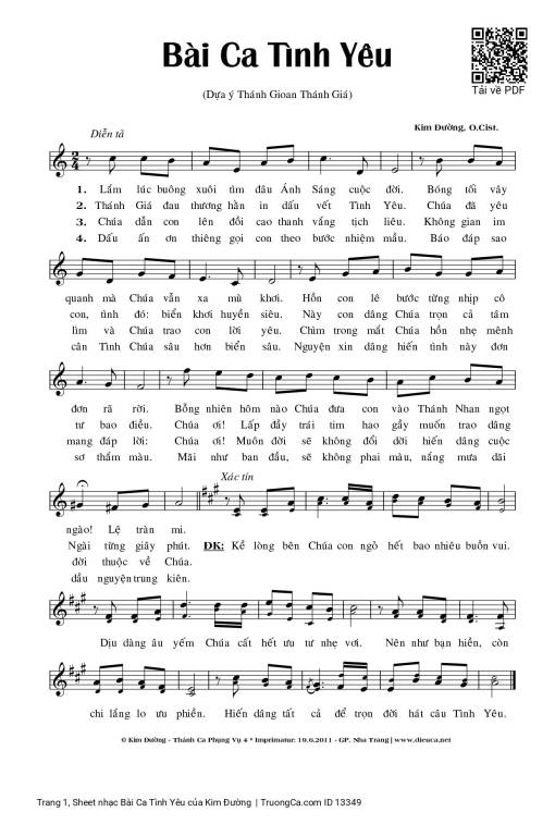 Bài Ca Tình Yêu