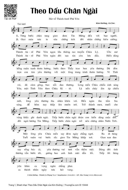 Theo Dấu Chân Ngài