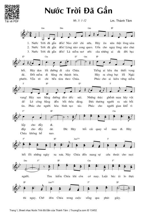 Nước Trời đã Gần