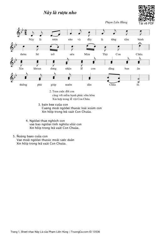 Này Là - Phạm Liên Hùng