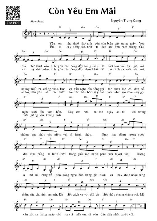 Còn yêu em mãi - Nguyễn Trung Cang