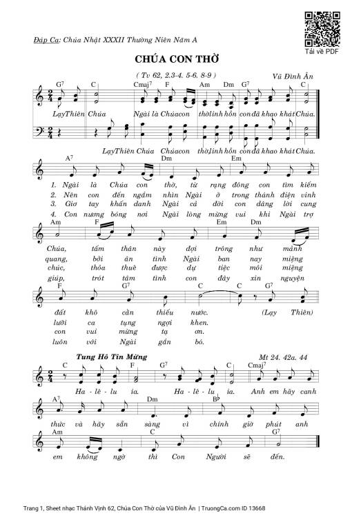 Thánh Vịnh 62, Chúa Con Thờ