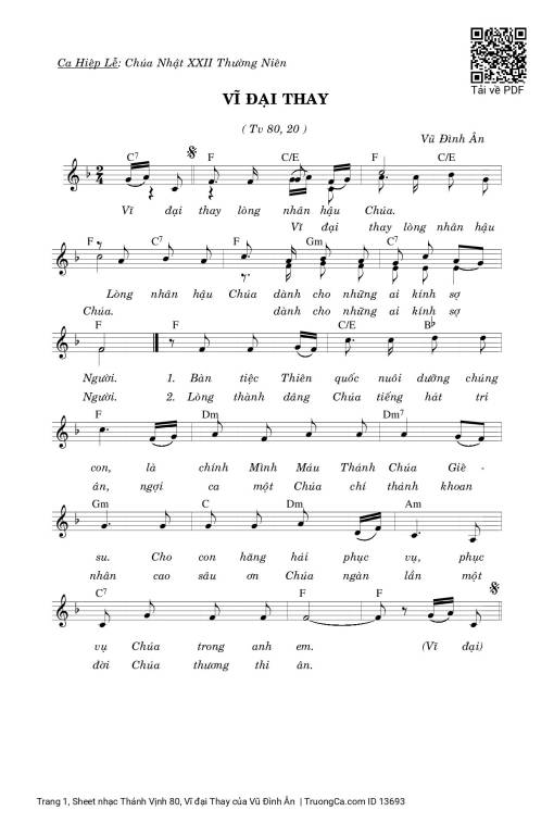 Thánh Vịnh 80, Vĩ đại Thay