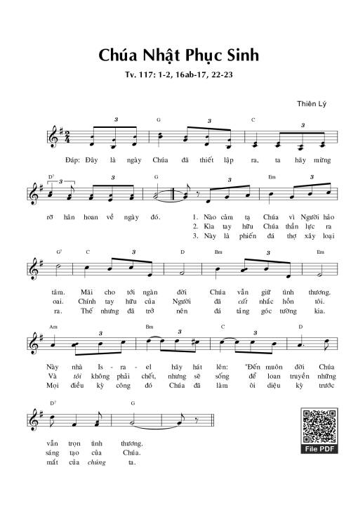 Thánh Vịnh 117, Chúa Nhật Phục Sinh