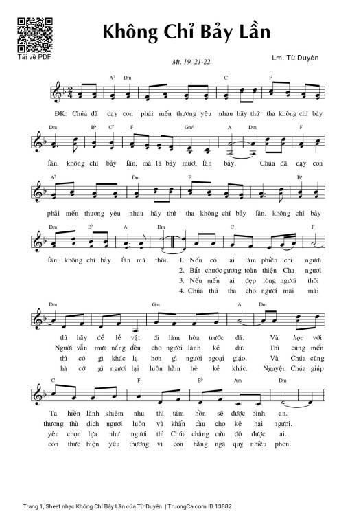 Không Chỉ Bảy Lần