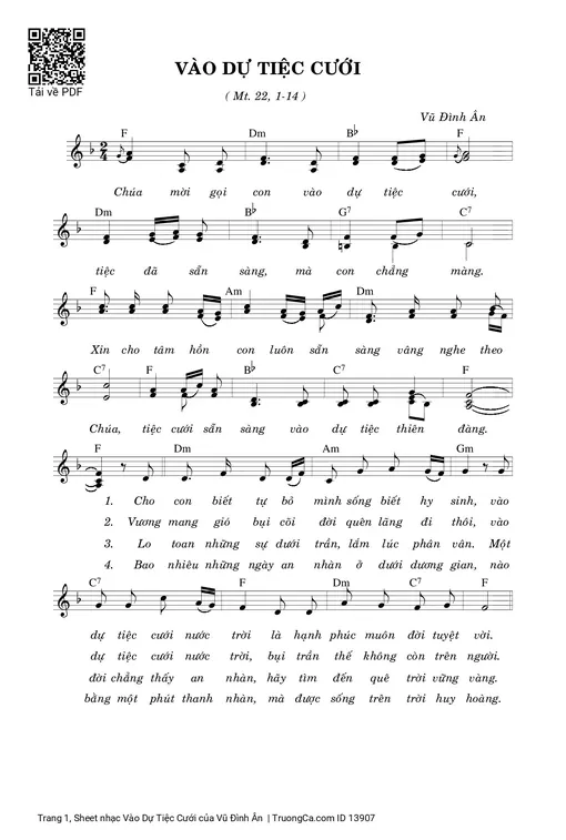 Vào Dự Tiệc Cưới