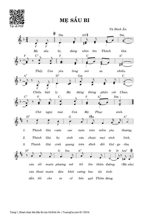 Mẹ Sầu Bi - Vũ Đình Ân