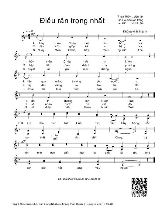 điều Răn Trọng Nhất