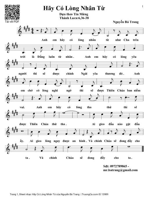 Hãy Có Lòng Nhân Từ