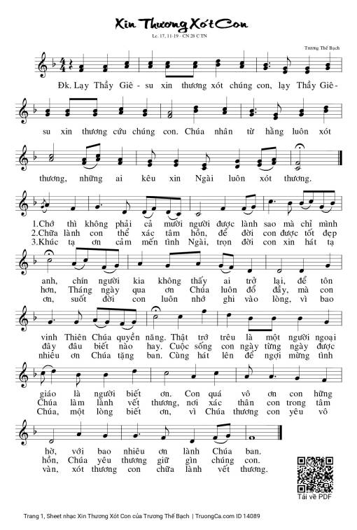 Xin Thương Xót Con